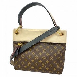 Louis Vuitton Handbag Creme Tuileries Monogram Besace Brown